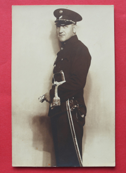 AK Klagenfurt / 1934 / Foto Karte / Soldat / Säbel / Uniform / Kärnten